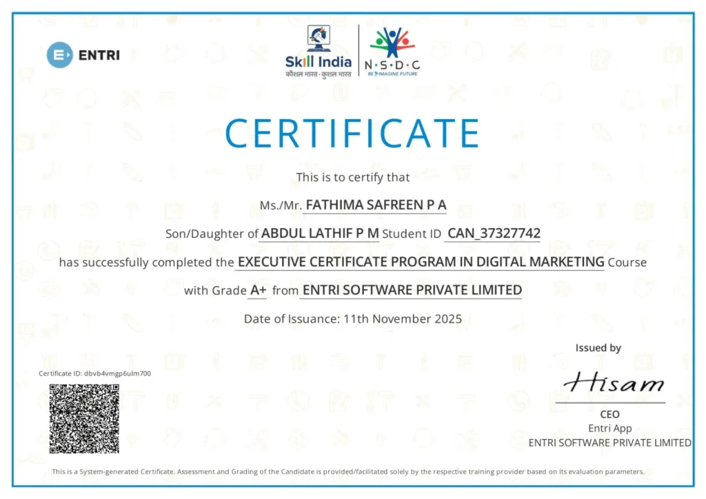 CERTIFICATES